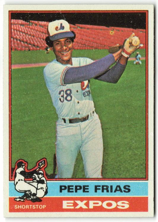 1976 Topps #544 Pepe Frias