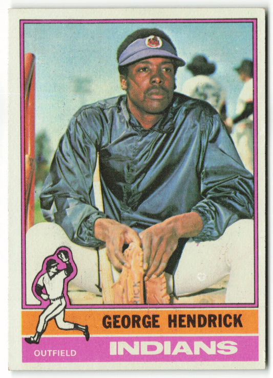 1976 Topps #570 George Hendrick