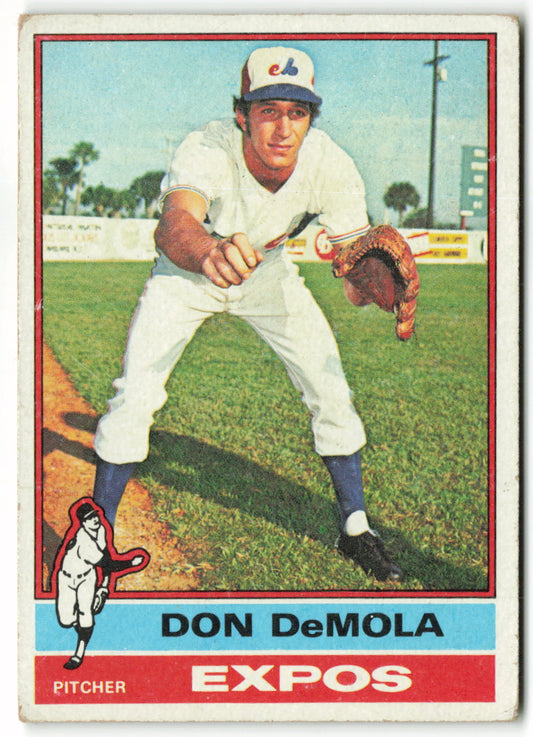 1976 Topps #571 Don DeMola