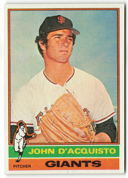 1976 Topps #628 John D'Acquisto