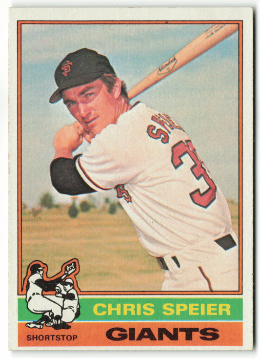 1976 Topps #630 Chris Speier