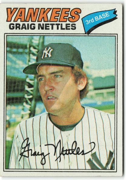 1977 Topps #020 Graig Nettles