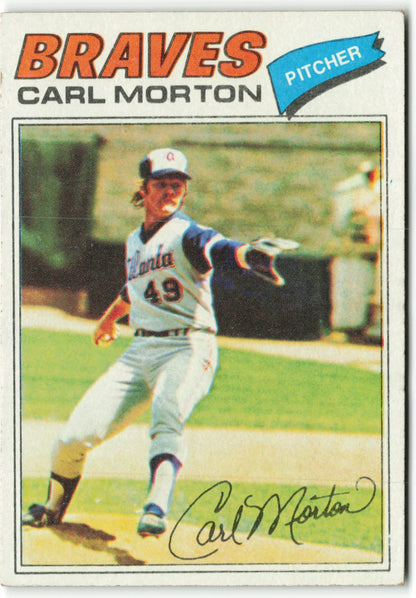 1977 Topps #024 Carl Morton