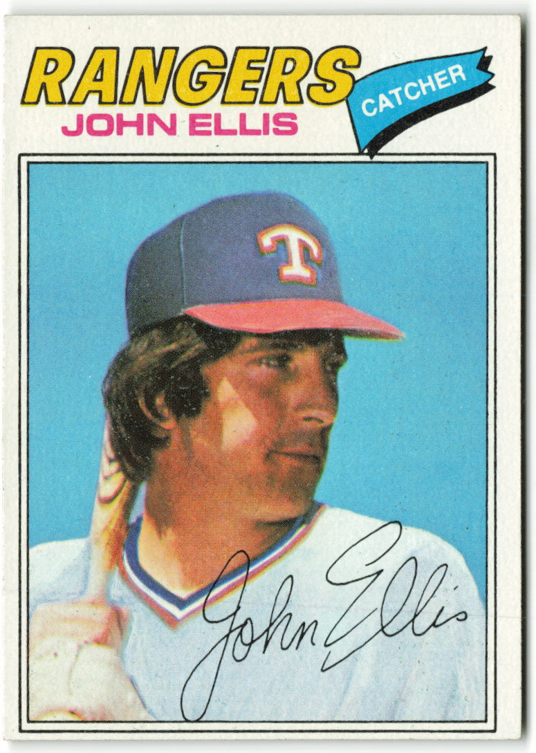 1977 Topps #036 John Ellis