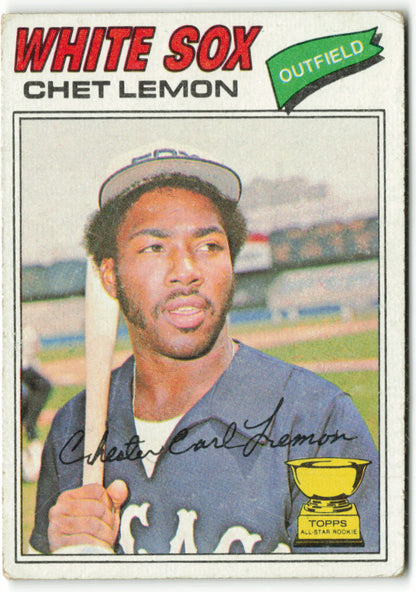 1977 Topps #058 Chet Lemon