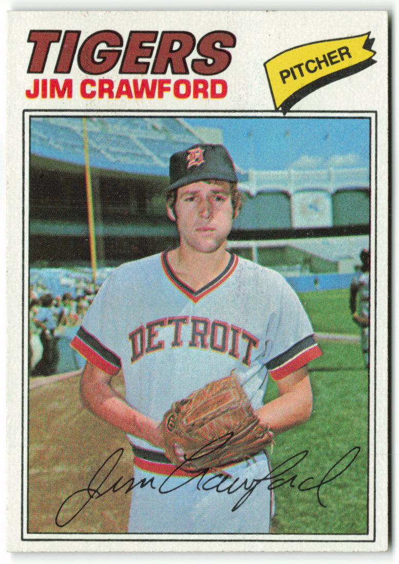 1977 Topps #069 Jim Crawford