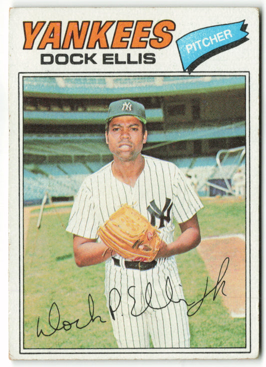 1977 Topps #071 Dock Ellis