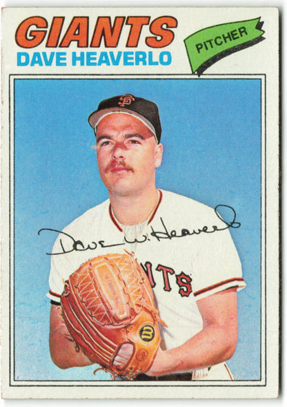 1977 Topps #097 Dave Heaverlo