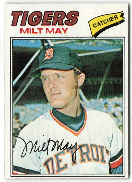 1977 Topps #098 Milt May