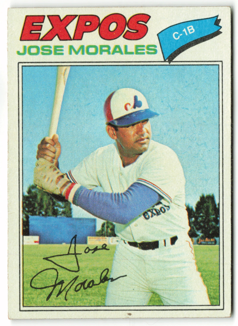 1977 Topps #102 Jose Morales