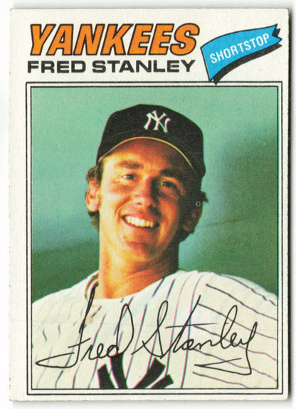 1977 Topps #123 Fred Stanley