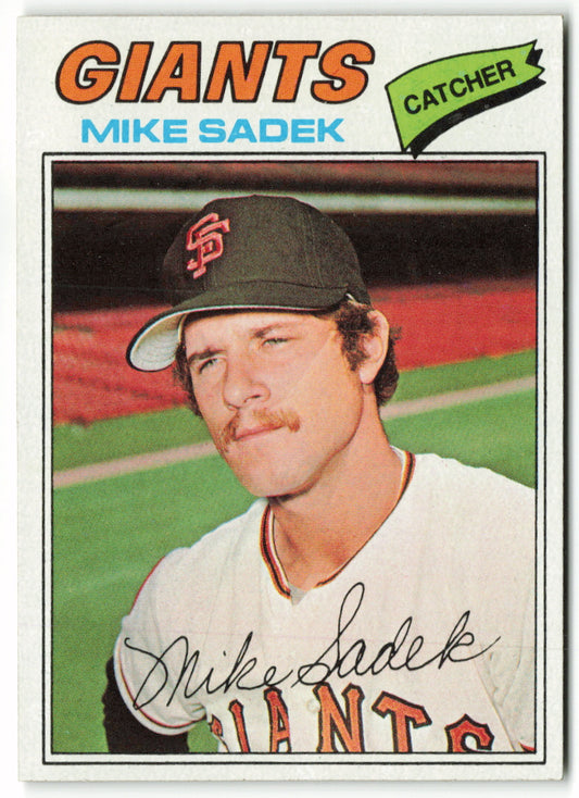 1977 Topps #129 Mike Sadek