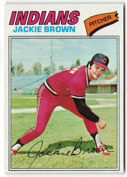 1977 Topps #147 Jackie Brown