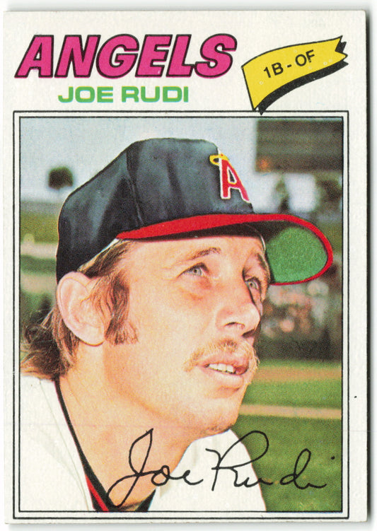 1977 Topps #155 Joe Rudi