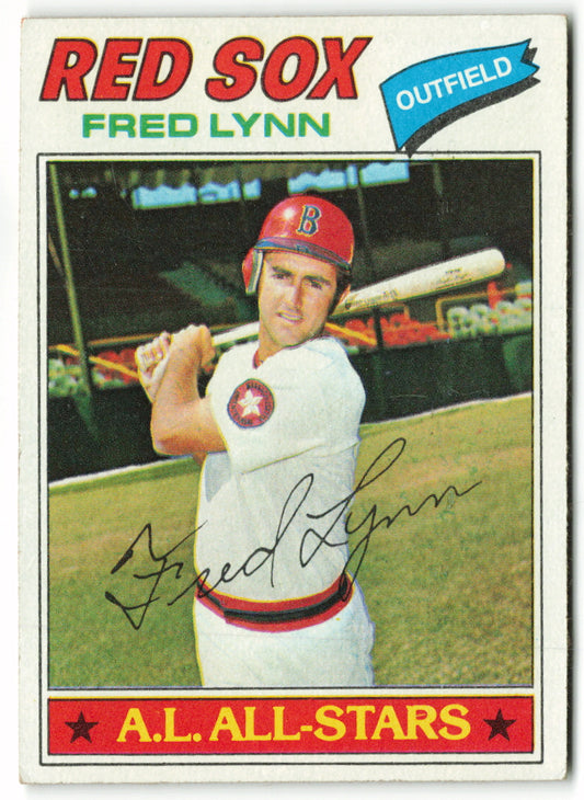 1977 Topps #210 Fred Lynn AS