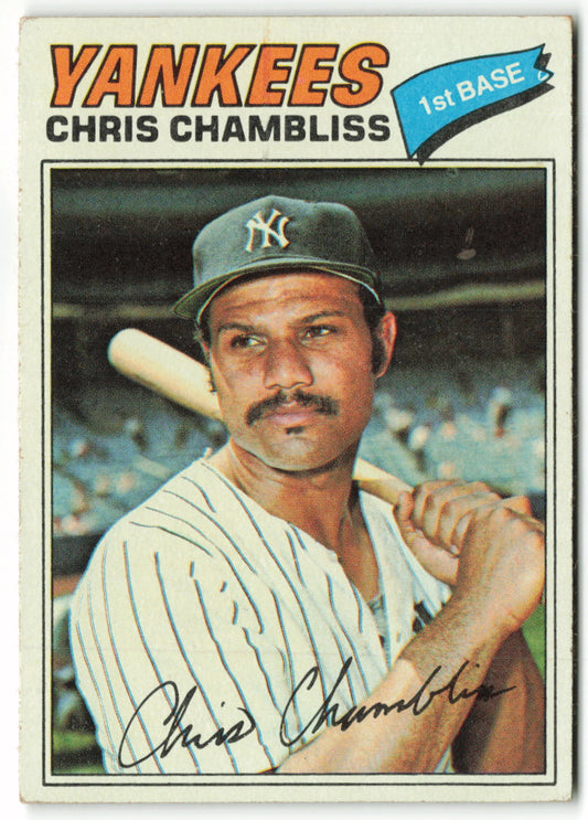 1977 Topps #220 Chris Chambliss