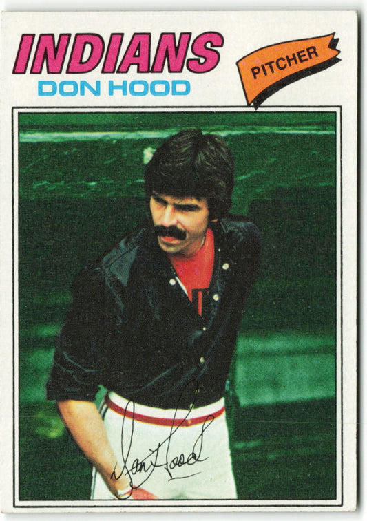 1977 Topps #296 Don Hood