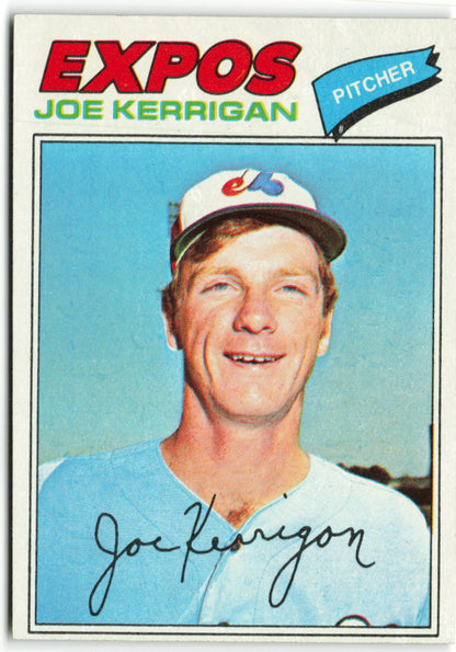 1977 Topps #341 Joe Kerrigan RC