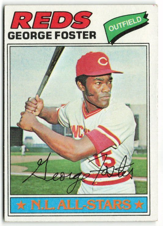 1977 Topps #347 George Foster AS