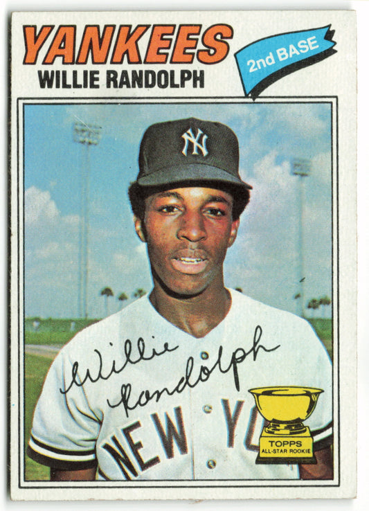 1977 Topps #359 Willie Randolph