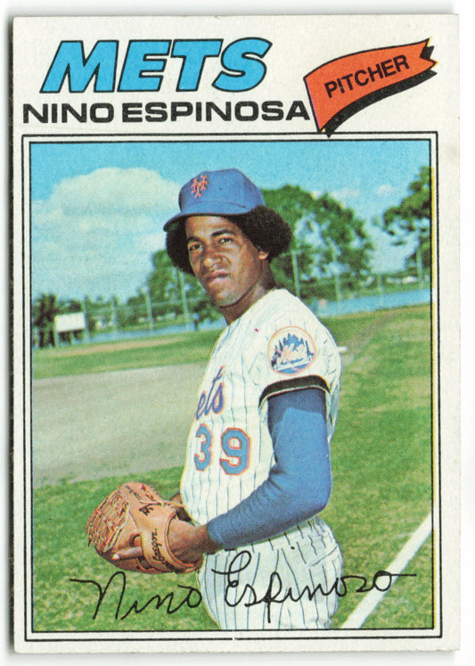 1977 Topps #376 Nino Espinosa RC