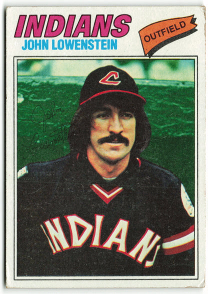 1977 Topps #393 John Lowenstein