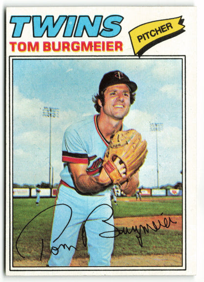 1977 Topps #398 Tom Burgmeier