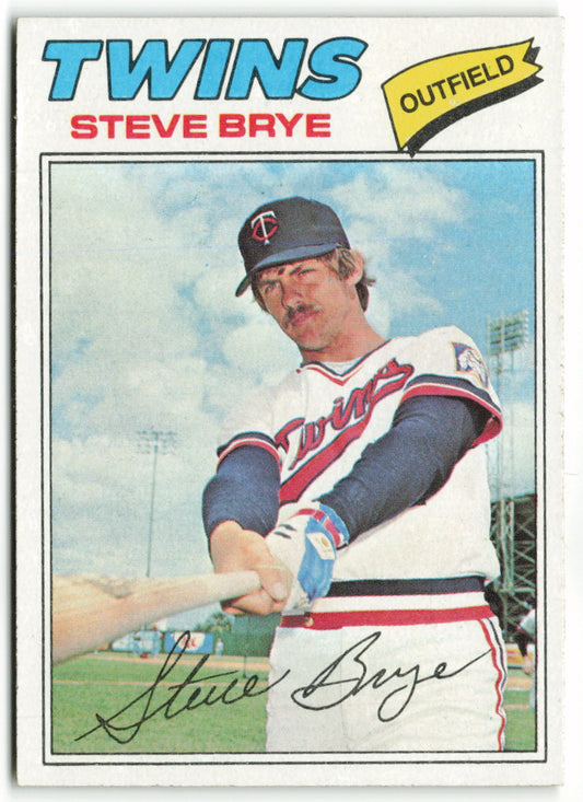 1977 Topps #424 Steve Brye