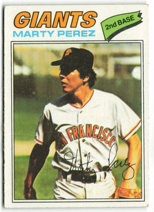 1977 Topps #438 Marty Perez