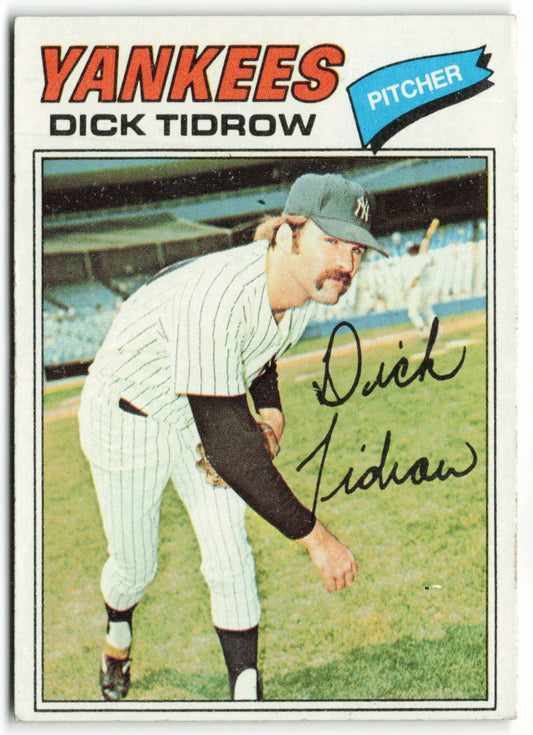 1977 Topps #461 Dick Tidrow