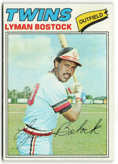 1977 Topps #531 Lyman Bostock