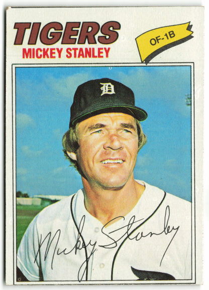 1977 Topps #533 Mickey Stanley