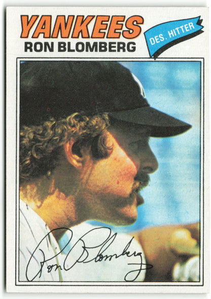 1977 Topps #543 Ron Blomberg