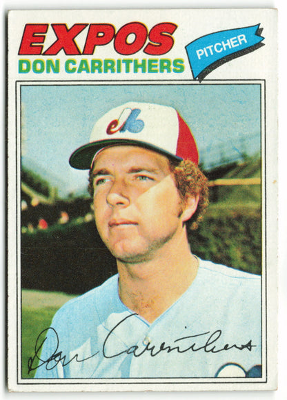 1977 Topps #579 Don Carrithers