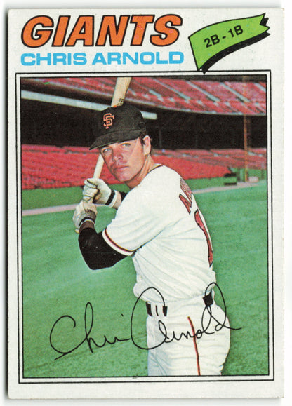 1977 Topps #591 Chris Arnold