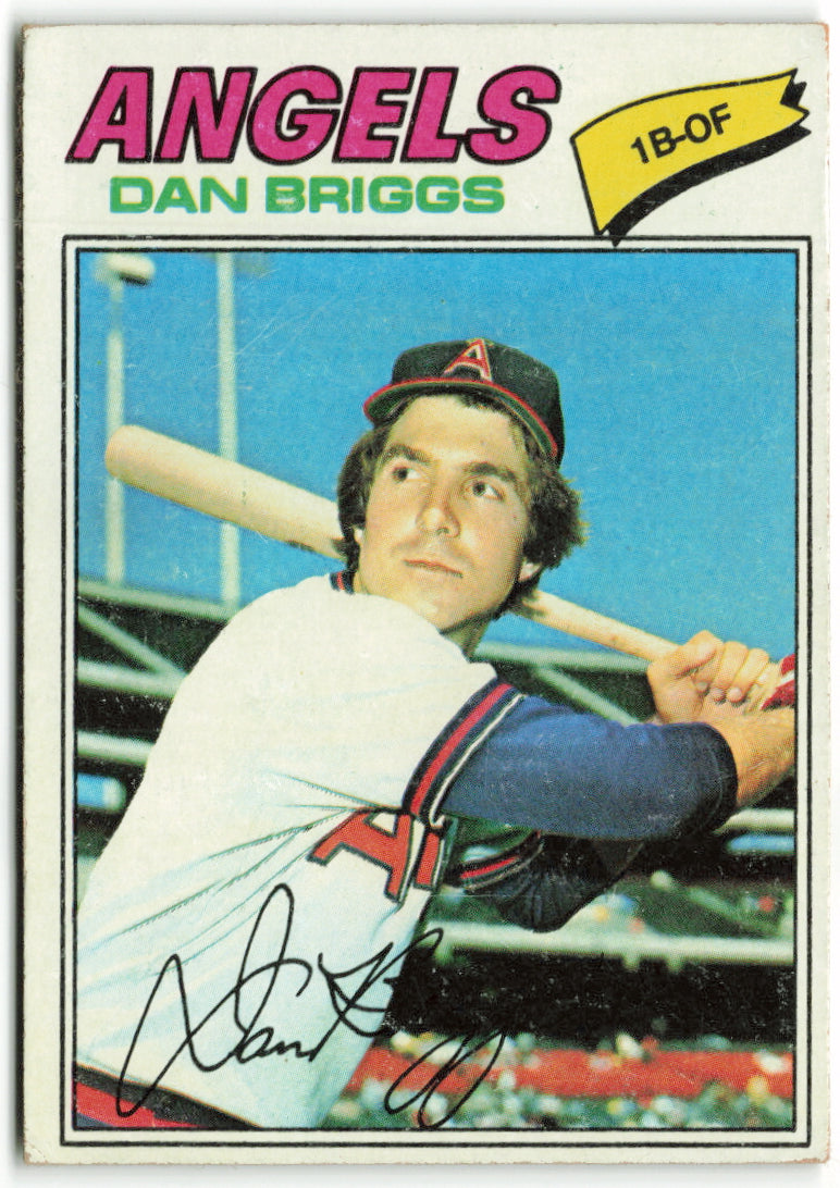 1977 Topps #592 Dan Briggs RC