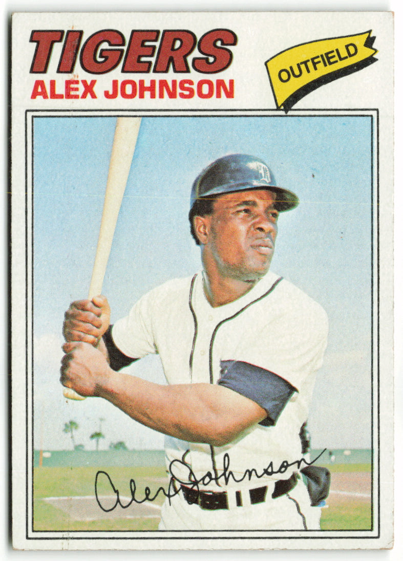 1977 Topps #637 Alex Johnson