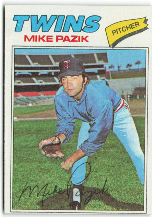 1977 Topps #643 Mike Pazik