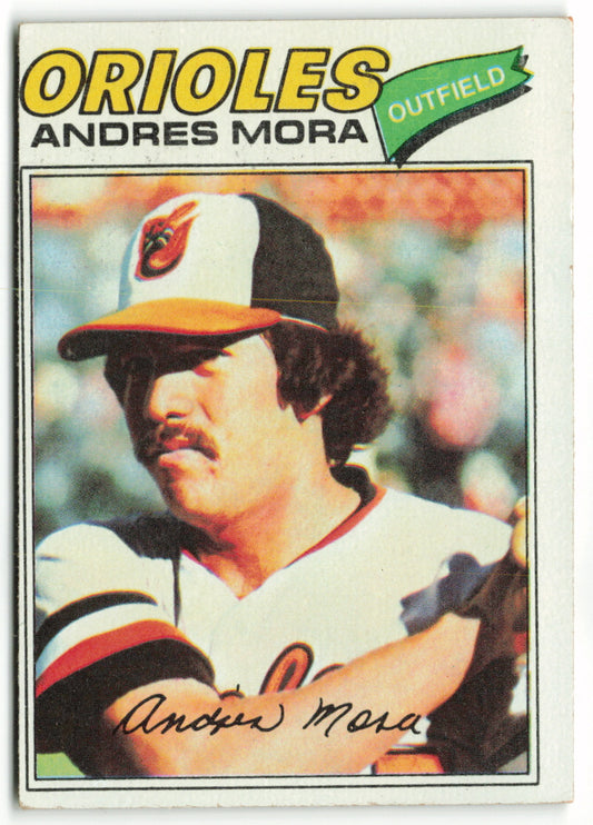 1977 Topps #646 Andres Mora RC