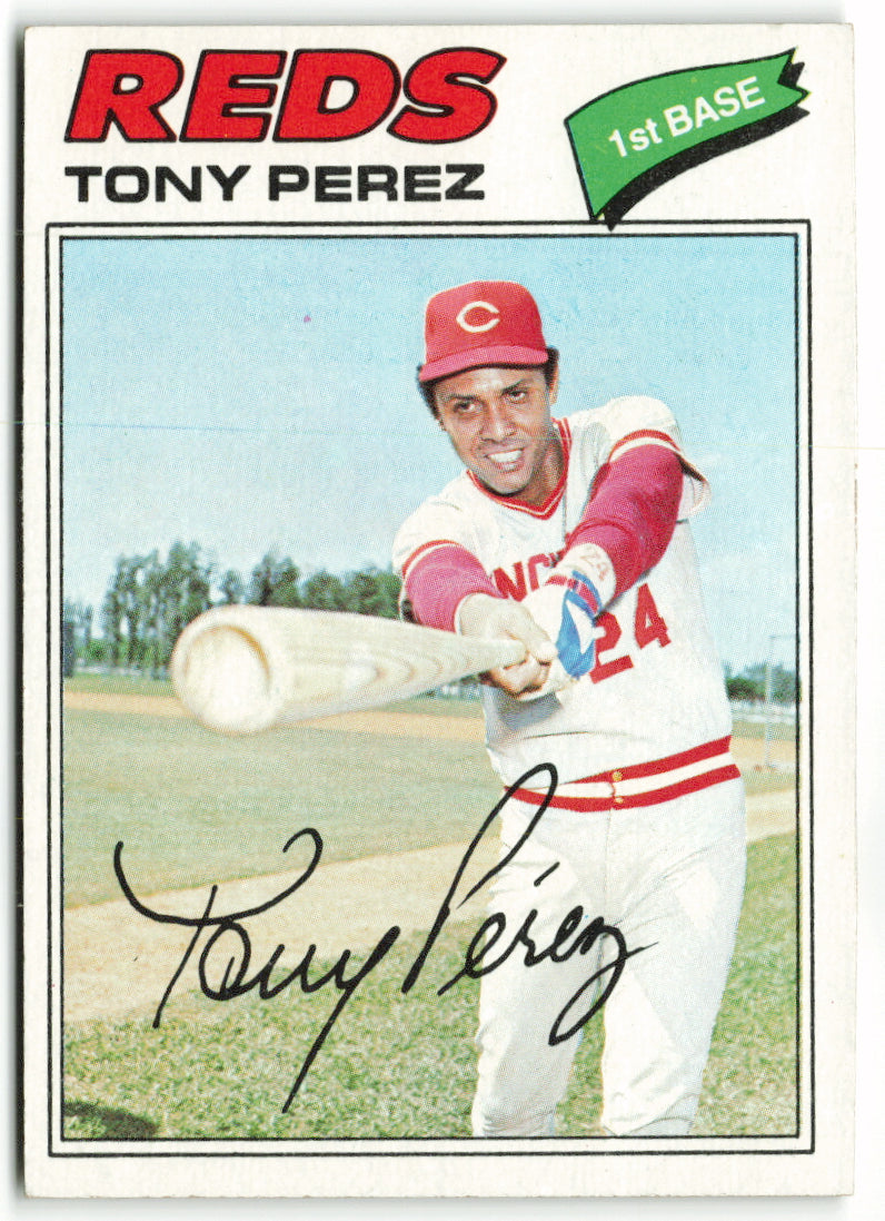 1977 Topps #655 Tony Perez