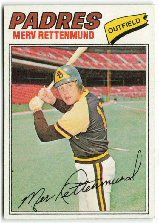 1977 Topps #659 Merv Rettenmund