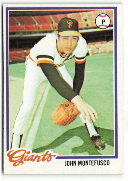 1978 Topps #142 John Montefusco