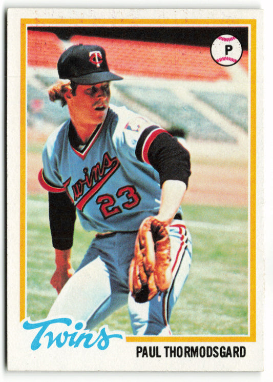 1978 Topps #162 Paul Thormodsgard