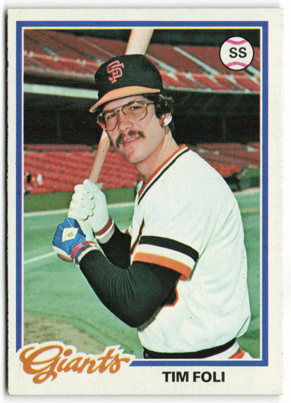 1978 Topps #167 Tim Foli