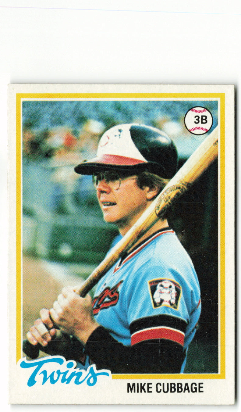 1978 Topps #219 Mike Cubbage