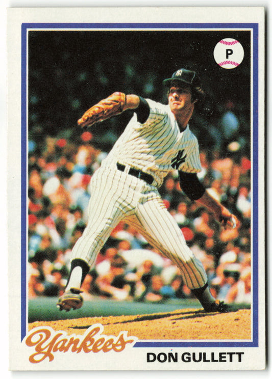 1978 Topps #225 Don Gullett