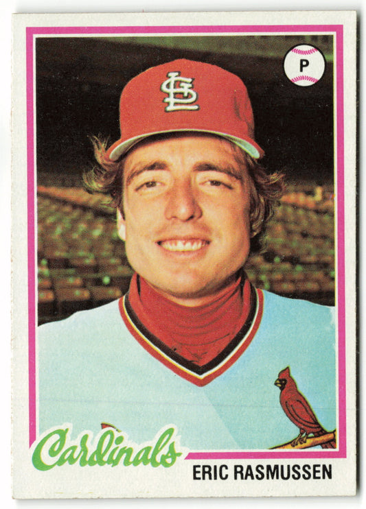 1978 Topps #281 Eric Rasmussen