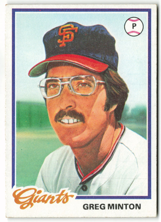 1978 Topps #312 Greg Minton