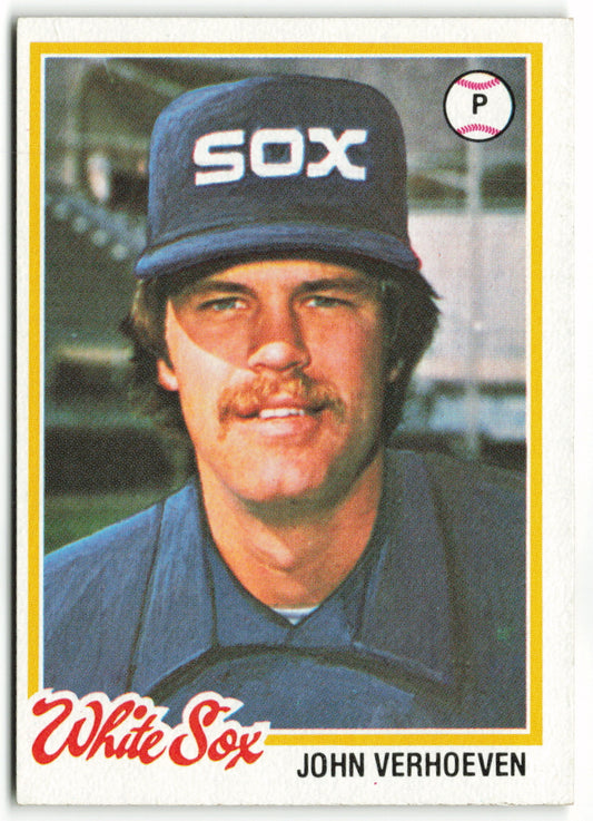 1978 Topps #329 John Verhoeven