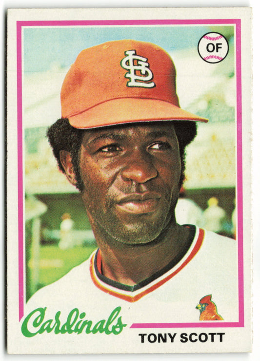 1978 Topps #352 Tony Scott